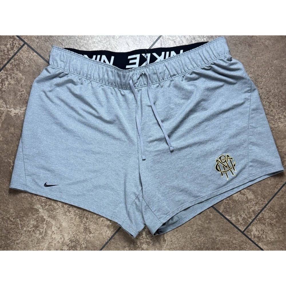 Nike RMC College Dri-FIT Mens Shorts Gray Size XL Training Gym NCAA